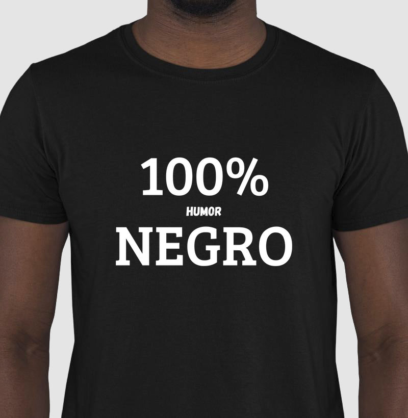 Camiseta 100% Humor Negro