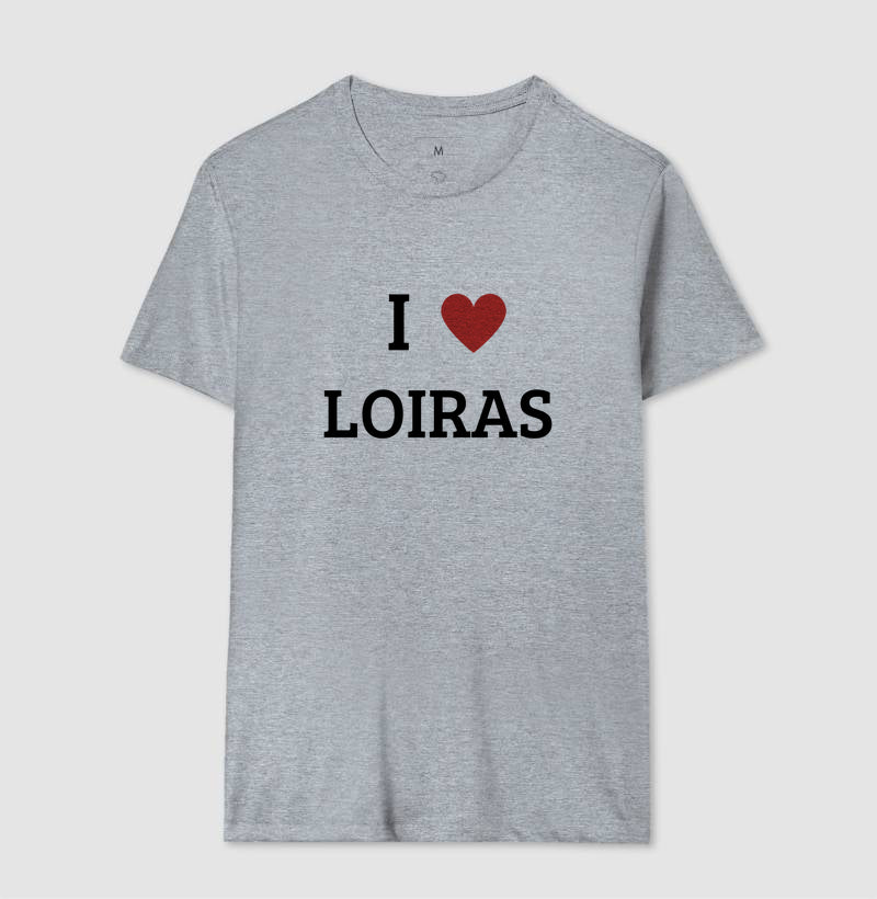 Camiseta Eu Amo Loiras