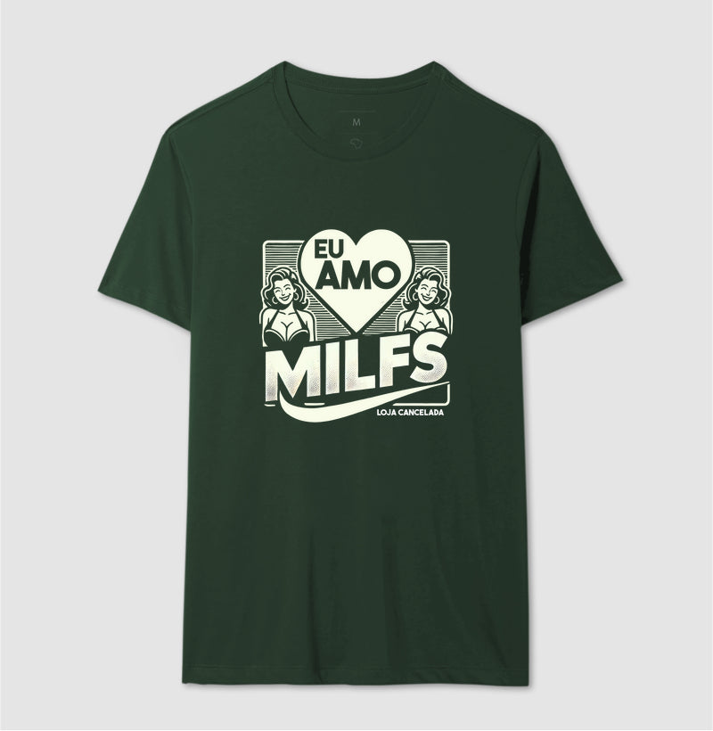 Camiseta Eu Amo Milfs