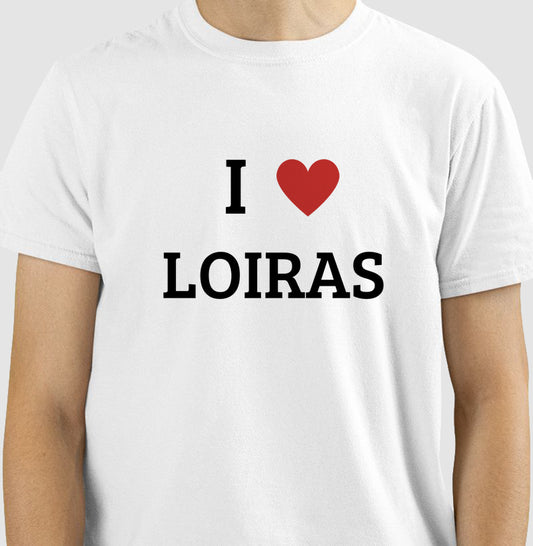 Camiseta Eu Amo Loiras