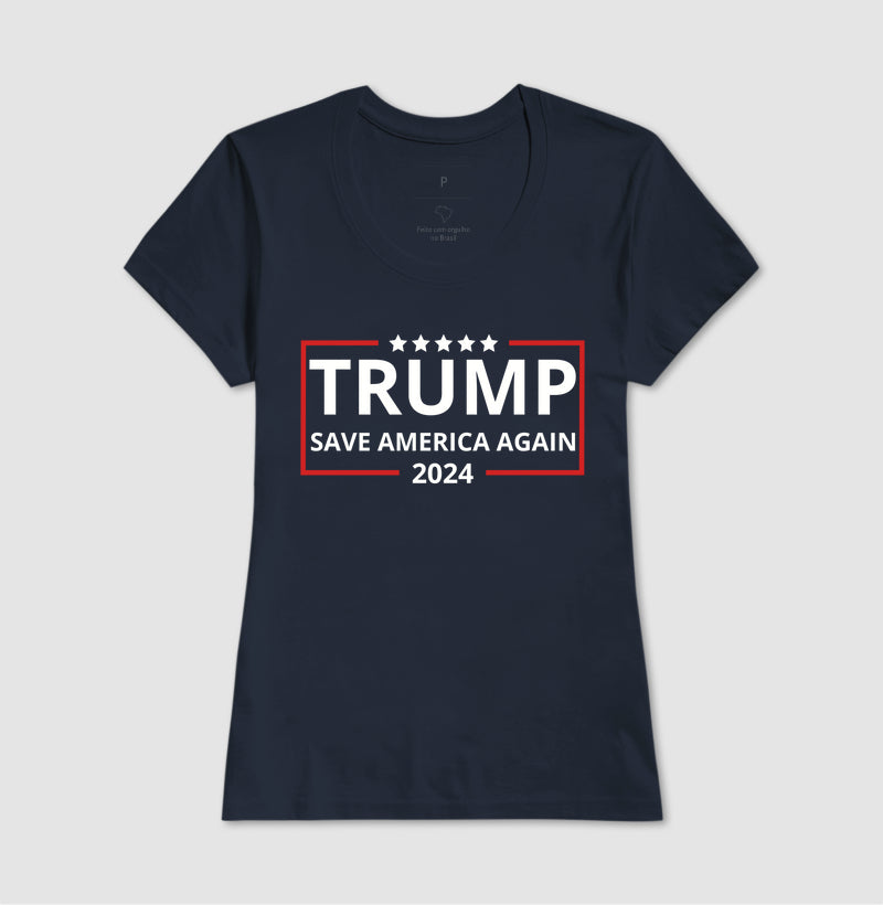 Camiseta Trump Save America Again