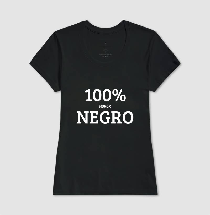 Camiseta 100% Humor Negro