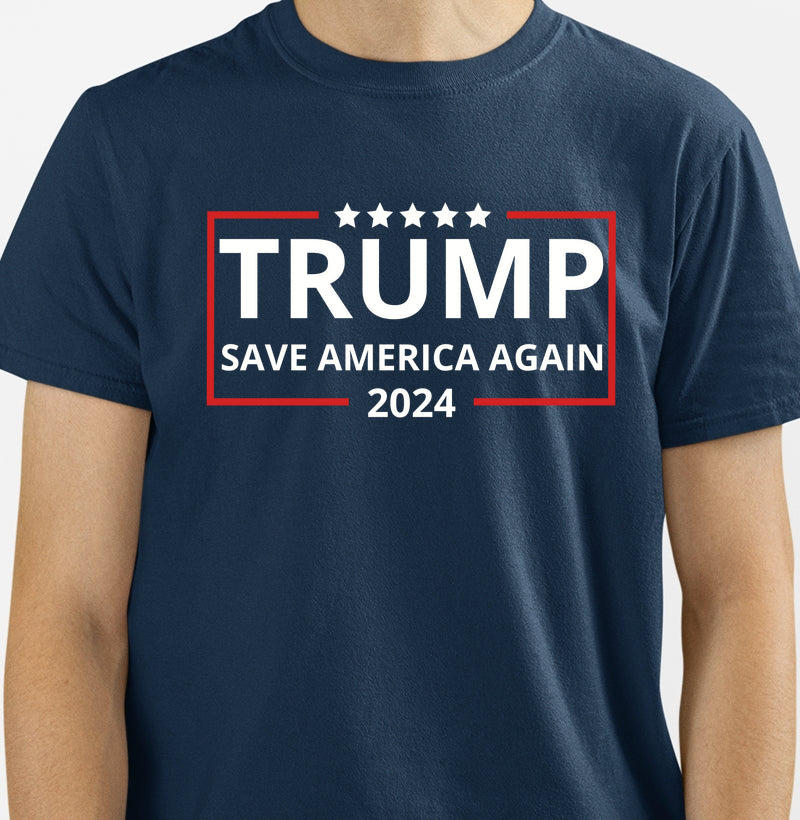 Camiseta Trump Save America Again