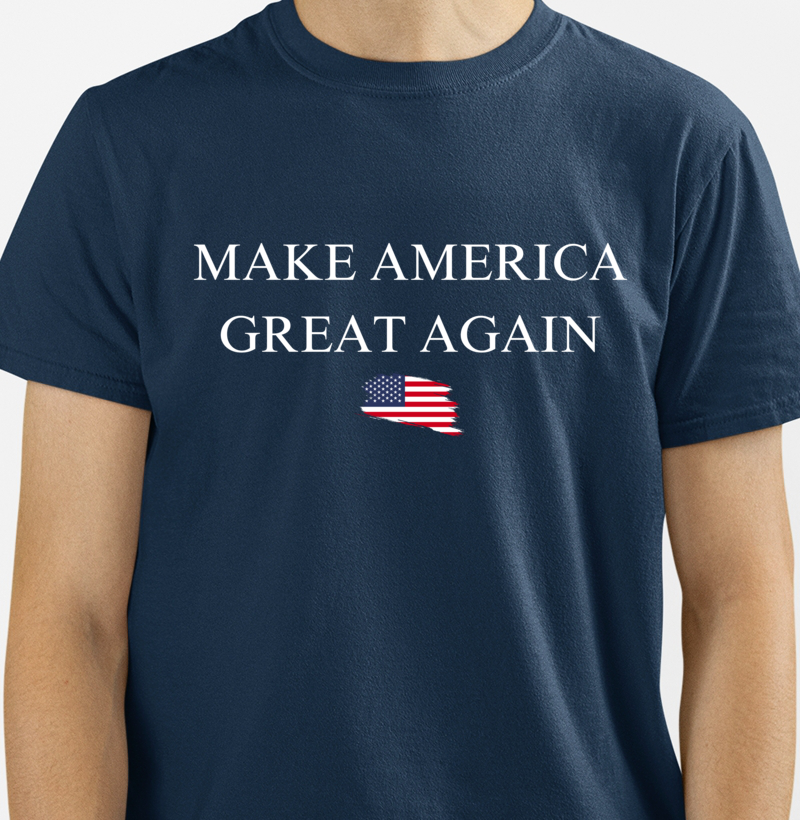 Camiseta America Great Again